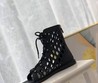 Женские ботинки Christian Dior 2021 черные кожа
