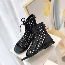 Женские ботинки Christian Dior 2021 черные кожа