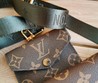 Женская сумка Louis Vuitton коричневая 17х10