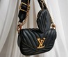 Женская сумка Louis Vuitton черная 19х13