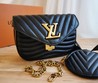 Женская сумка Louis Vuitton черная 19х13