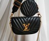 Женская сумка Louis Vuitton черная 19х13