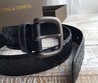 Кожаный ремень Bottega Veneta черный