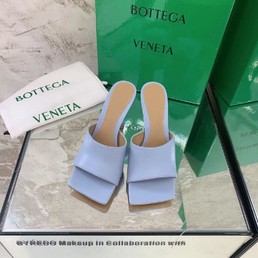 Босоножки Bottega Veneta голубые