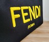 Сумка Fendi кожаная черная 41х28