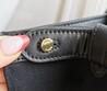 Сумка Fendi кожаная черная 41х28
