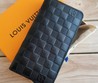 Кожаный кошелек Louis Vuitton черный