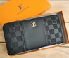 Кожаный кошелек Louis Vuitton черный