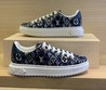 Кожаные кеды Louis Vuitton 2021 синие