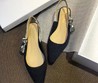 Женские туфли Christian Dior 2021 черные