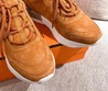 Женские кроссовки Hermes 2021 коричневые