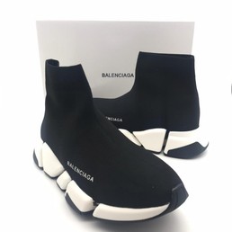 Кроссовки высокие Balenciaga 2021-2022 черные