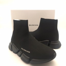 Кроссовки высокие Balenciaga 2021-2022 черные