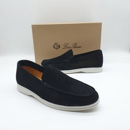 Мужские слипоны Loro Piana черные