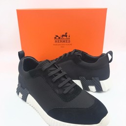 Мужские кроссовки Hermes черные