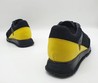 Мужские кроссовки Fendi черные с желтым