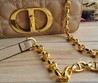 Женская кожаная сумка Christian Dior 21х13 бежевая
