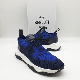 Кроссовки мужские Berluti 2021-2022 синие