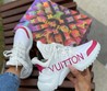Кроссовки женские Louis Vuitton 2021-2022 белые