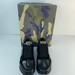 Женские кроссовки Valentino черные