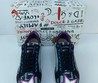 Женские кроссовки Dolce & Gabbana черные с серым