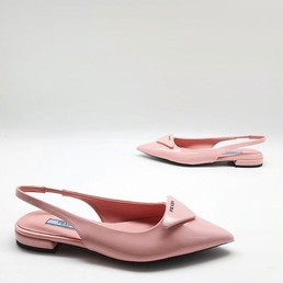 Женские туфли Prada 2021-2022 розовые