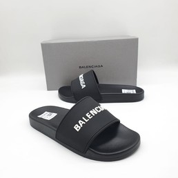 Мужские шлепанцы Balenciaga черные