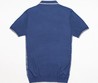 Рубашка-поло мужская Stefano Ricci синяя с рисунком