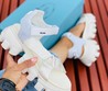 Женские сандалии Prada 2021-2022 белые