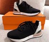 Женские кроссовки Hermes черные
