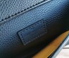 Мужская поясная сумка Louis Vuitton черная 27x17