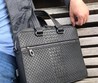 Мужской портфель Bottega Veneta черный