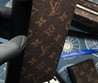 Портмоне Louis Vuitton кожаный коричневая монограмма