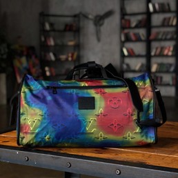 Сумка дорожная Louis Vuitton цветная