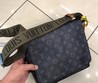 Мужская сумка Louis Vuitton серая монограмма