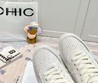 Женские высокие кеды Celine 2021 белые