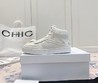Женские высокие кеды Celine 2021 белые