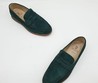 Мокасины мужские Brunello Cucinelli темно-зеленые