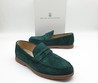 Мокасины мужские Brunello Cucinelli темно-зеленые