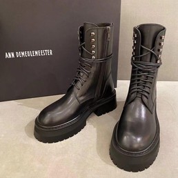 Ботинки женские Ann Demeulemeester черные