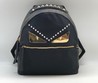 Рюкзак женский FENDI черный с заклепками