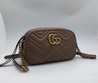 Женская сумка Gucci Camera Marmont бежевая 18х12