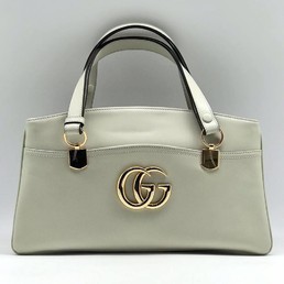 Женская сумка-тоут Gucci Belle кожаная белая