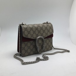Женская сумка Gucci Dionysus серая