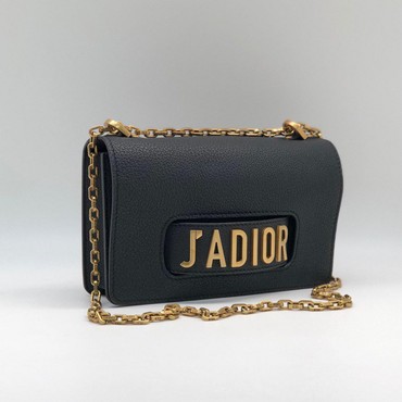 Женская сумка Christian Dior J’adior кожаная черная