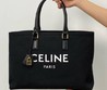 Женская пляжная сумка Celine черная