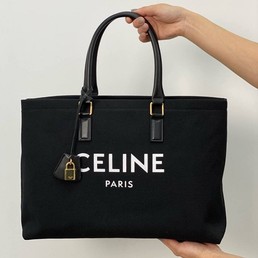 Женская пляжная сумка Celine черная