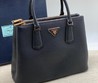 Женская сумка Prada Galleria кожаная черная