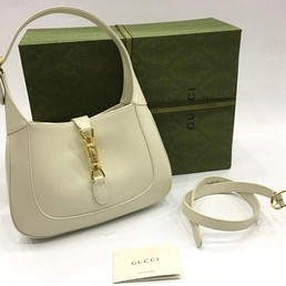 Женская сумка Gucci Jackie Medium белая