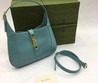 Женская сумка Gucci Jackie Medium голубая